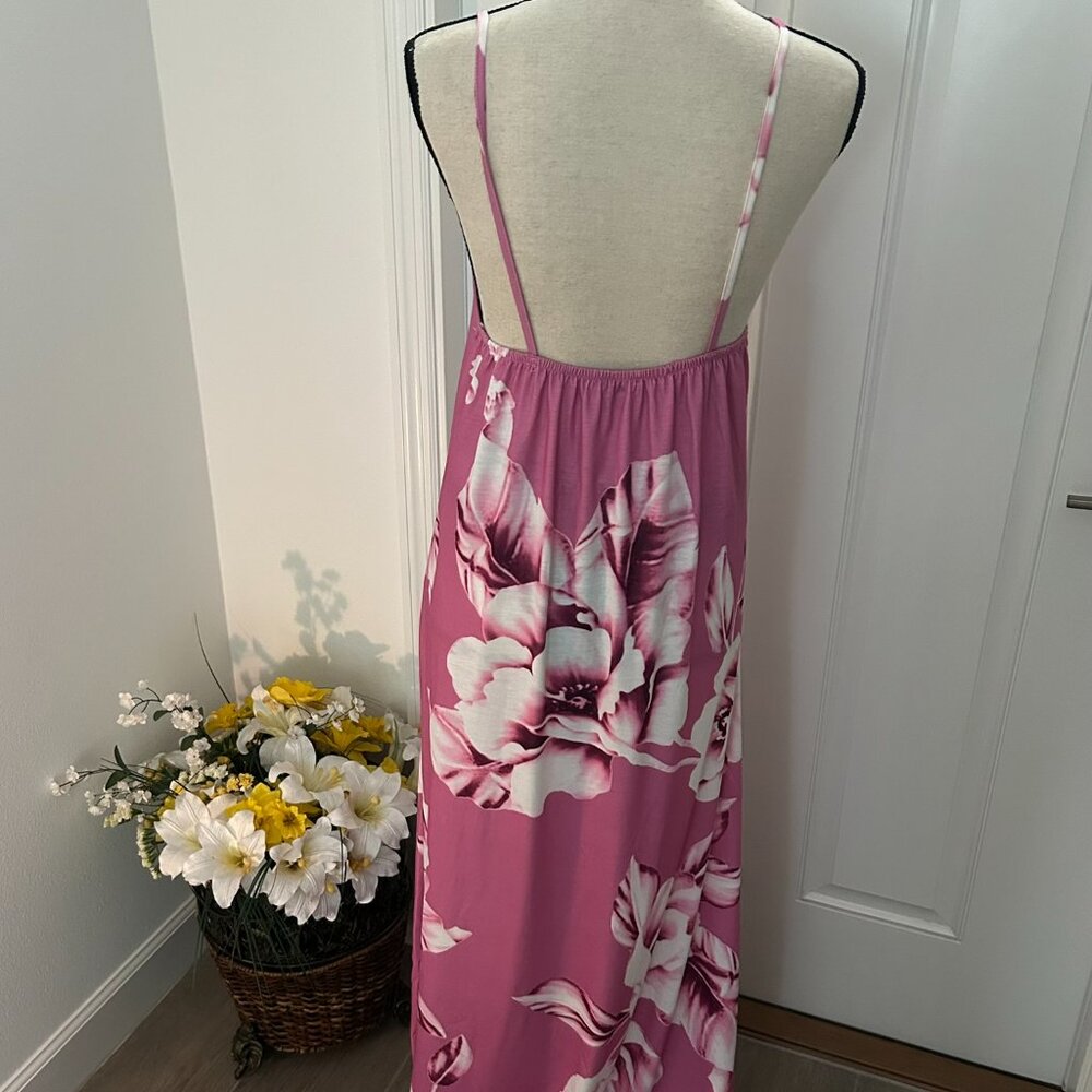 Misslook Maxi Dress Gown Spaghetti Straps Size Medium NWOT - Picture 3 of 8
